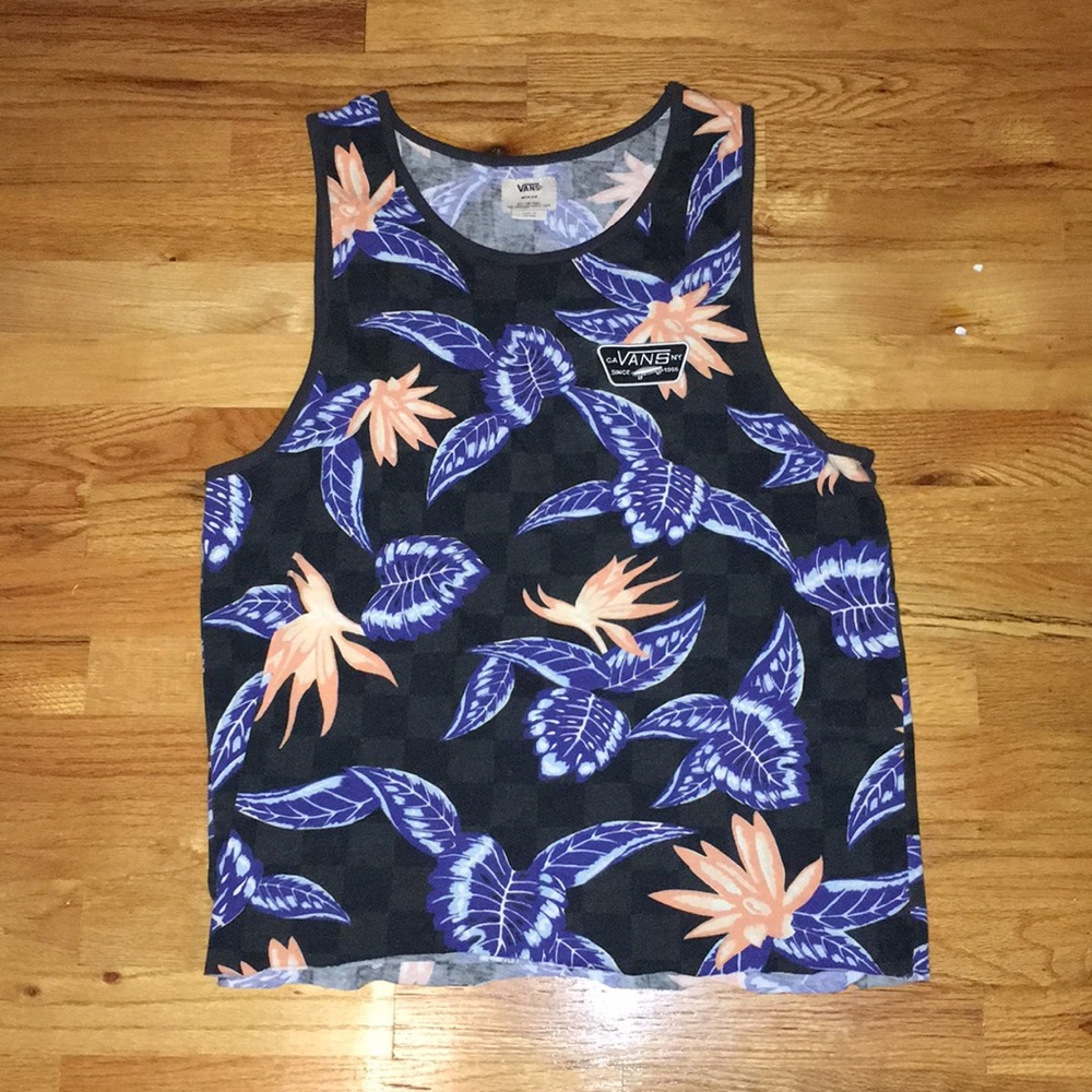 MENS MEDIUM TANK VANS EXCELLENT CONDITION